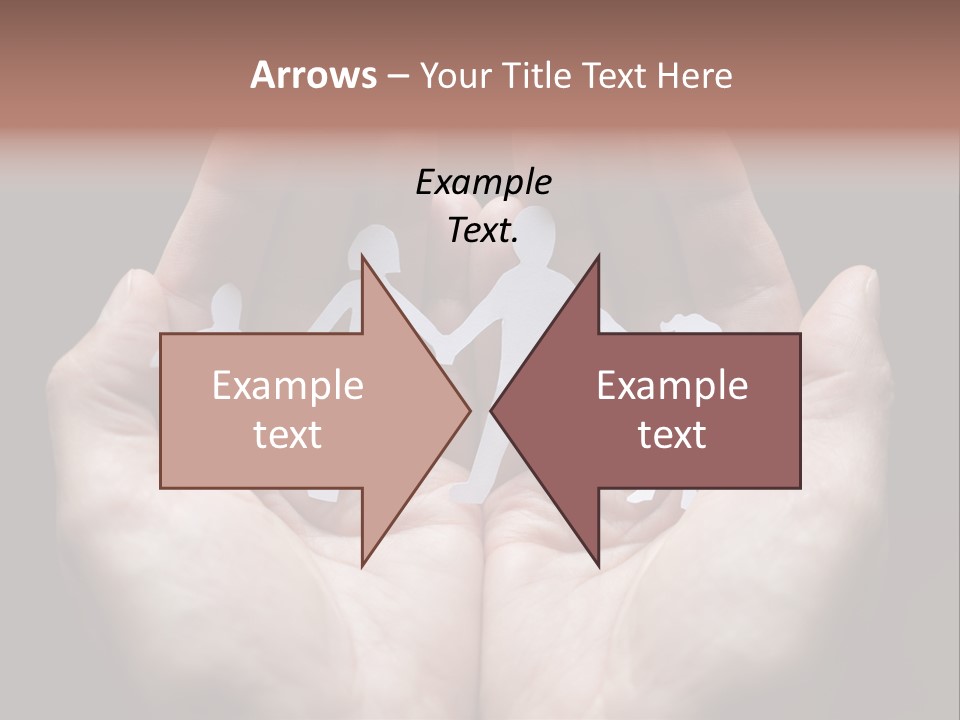 Linked Paper Group PowerPoint Template