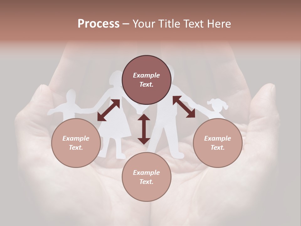 Linked Paper Group PowerPoint Template