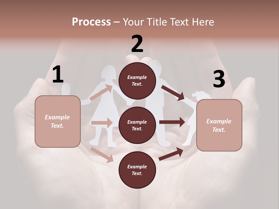 Linked Paper Group PowerPoint Template