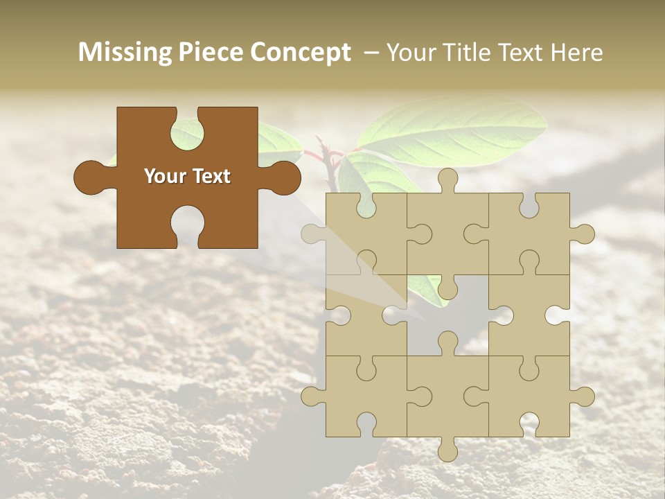 Investment Environment Concrete PowerPoint Template