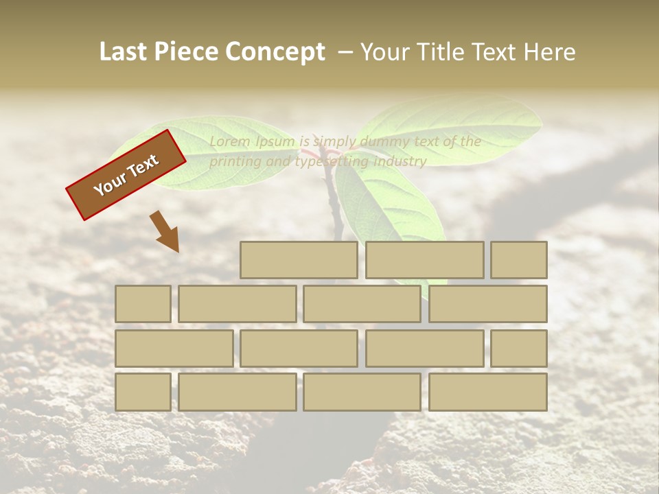 Investment Environment Concrete PowerPoint Template