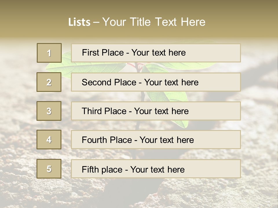 Investment Environment Concrete PowerPoint Template