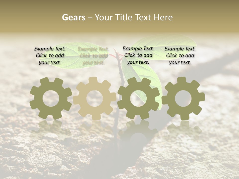 Investment Environment Concrete PowerPoint Template