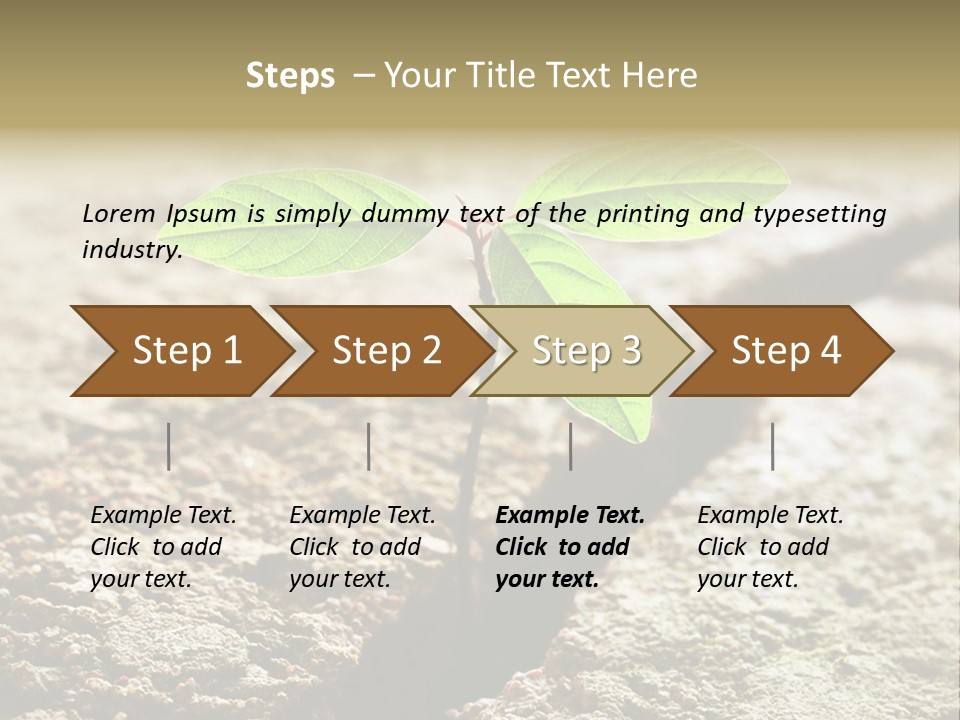 Investment Environment Concrete PowerPoint Template