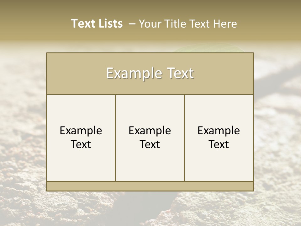 Investment Environment Concrete PowerPoint Template