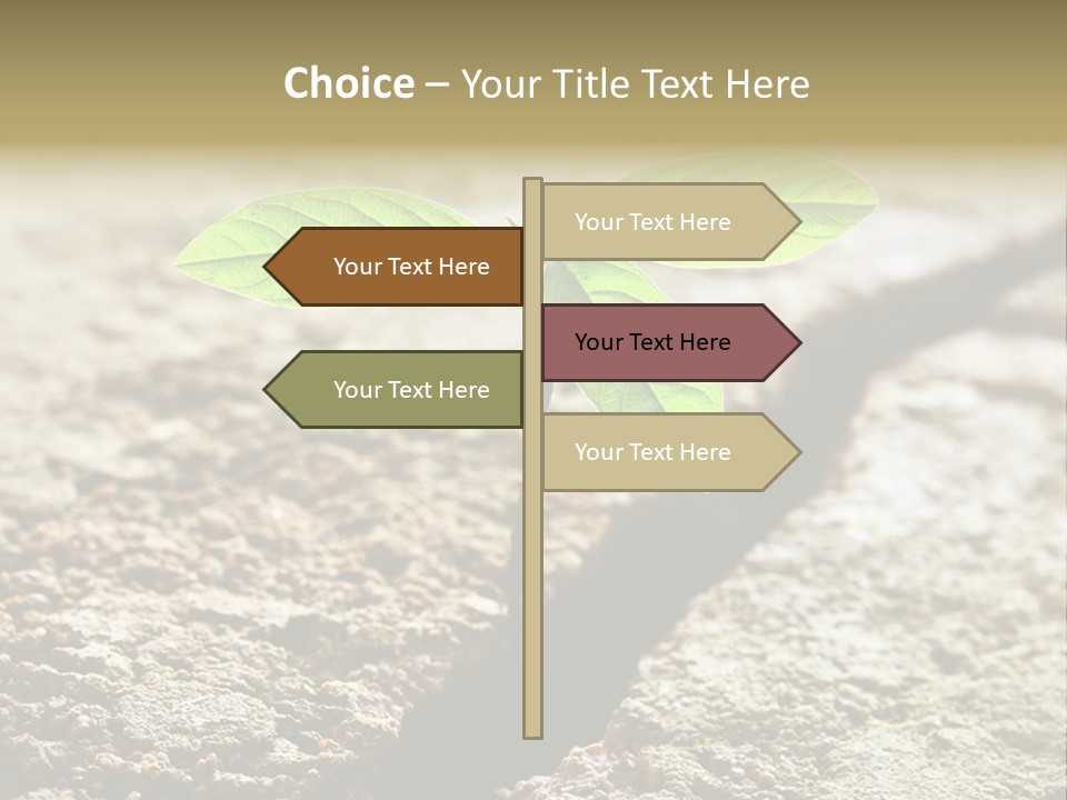 Investment Environment Concrete PowerPoint Template