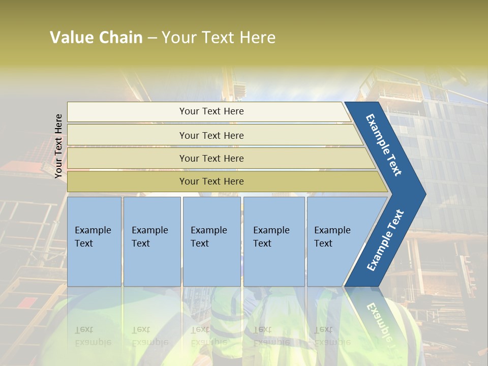 Skyscraper Steel City PowerPoint Template