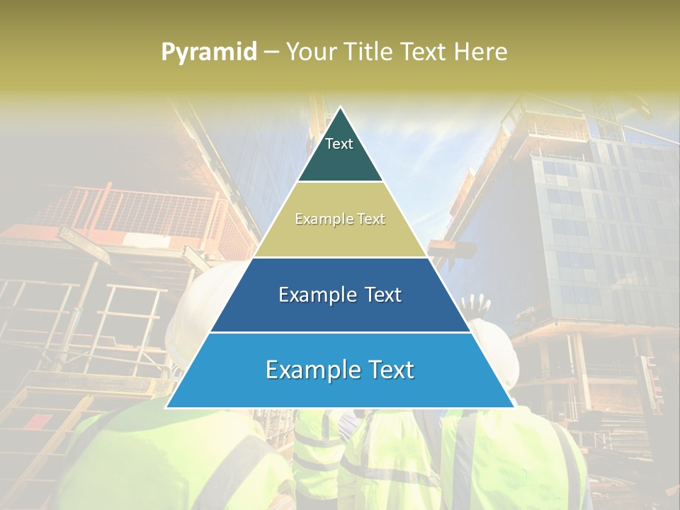 Skyscraper Steel City PowerPoint Template