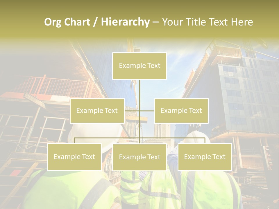 Skyscraper Steel City PowerPoint Template