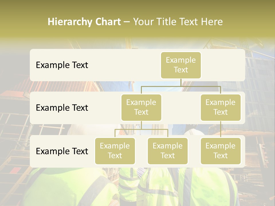 Skyscraper Steel City PowerPoint Template