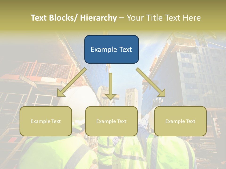 Skyscraper Steel City PowerPoint Template