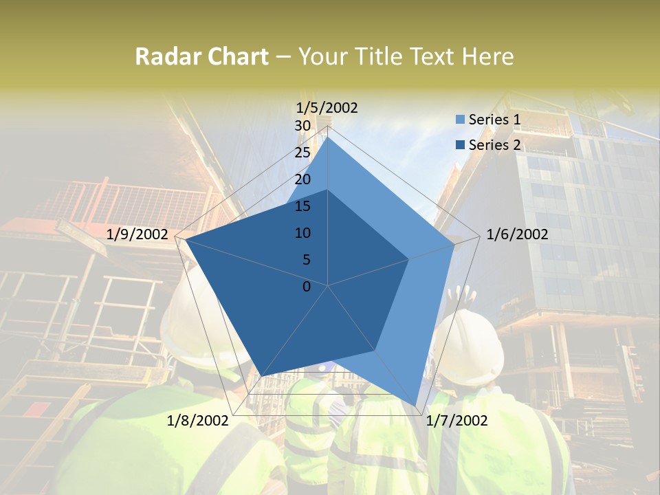 Skyscraper Steel City PowerPoint Template