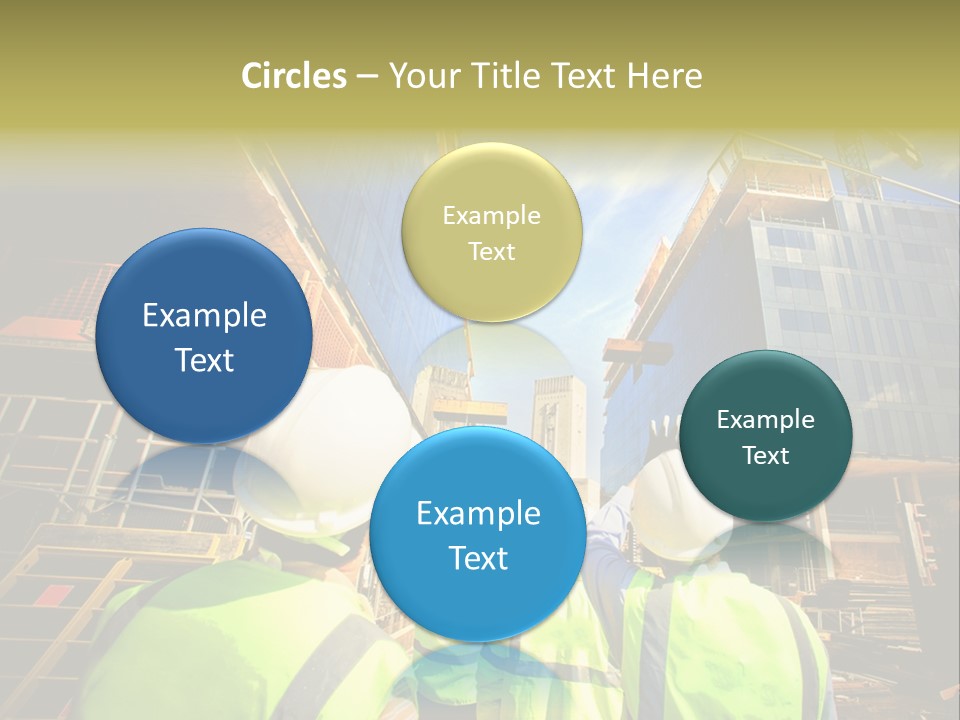 Skyscraper Steel City PowerPoint Template