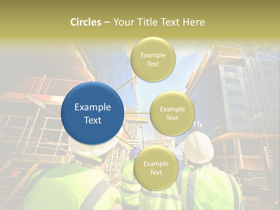 Skyscraper Steel City PowerPoint Template