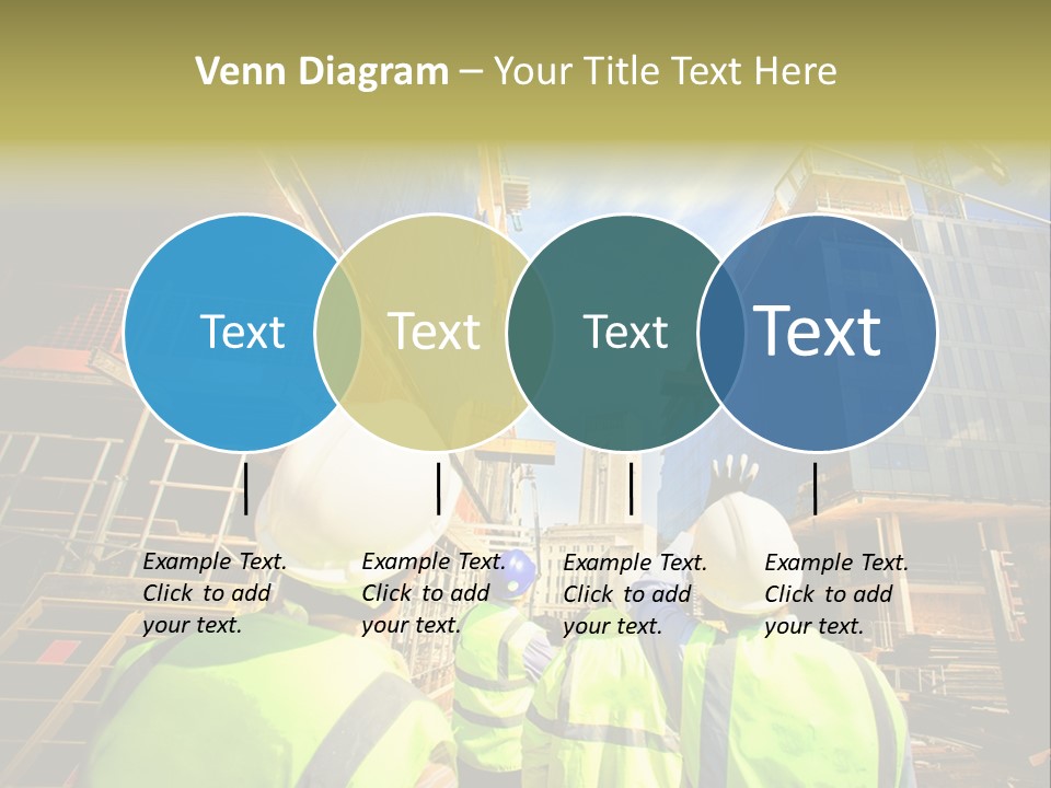 Skyscraper Steel City PowerPoint Template