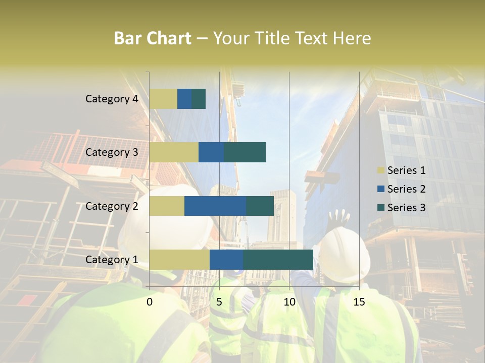 Skyscraper Steel City PowerPoint Template