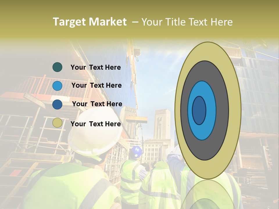 Skyscraper Steel City PowerPoint Template