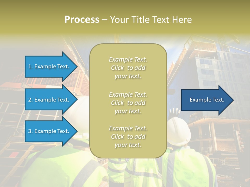 Skyscraper Steel City PowerPoint Template