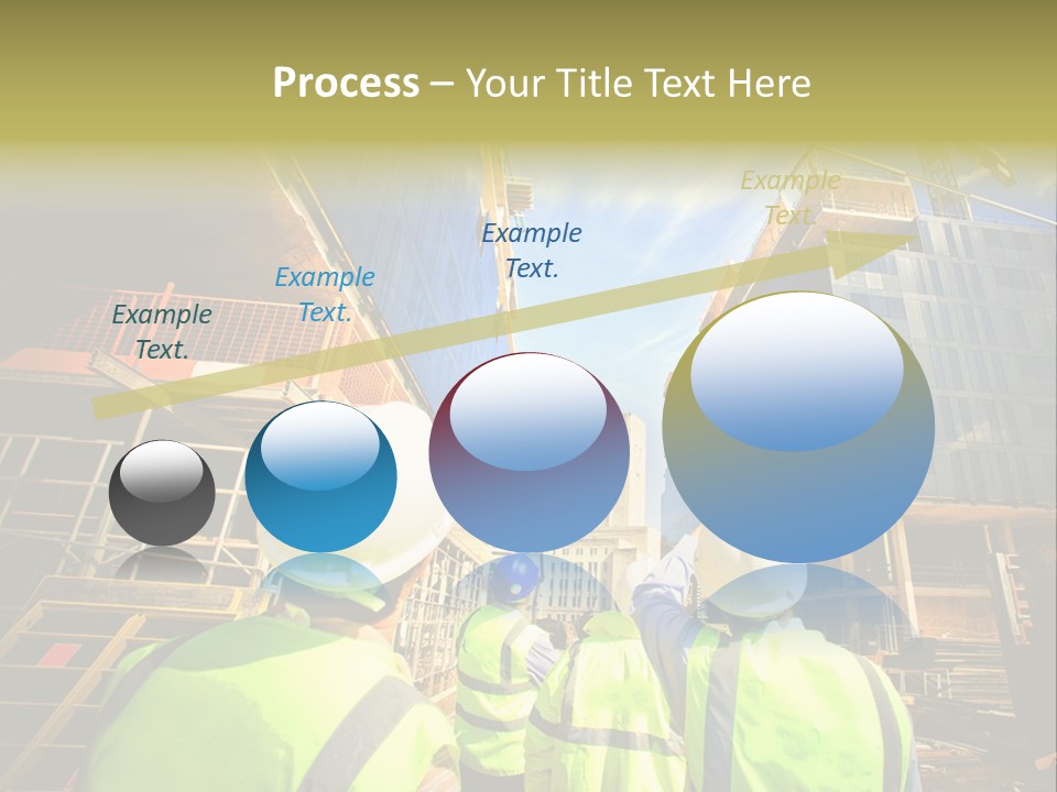 Skyscraper Steel City PowerPoint Template