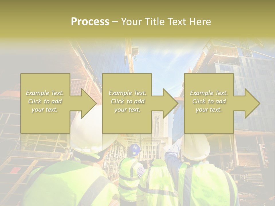 Skyscraper Steel City PowerPoint Template