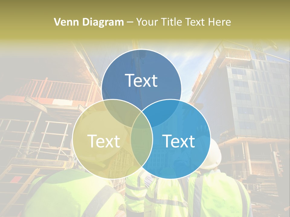 Skyscraper Steel City PowerPoint Template