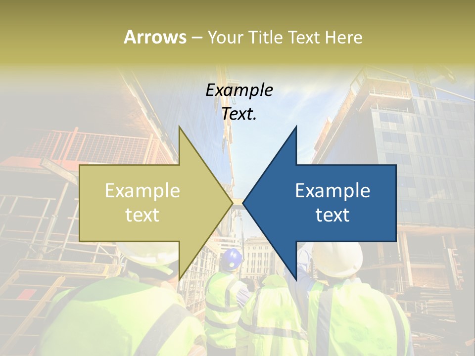 Skyscraper Steel City PowerPoint Template