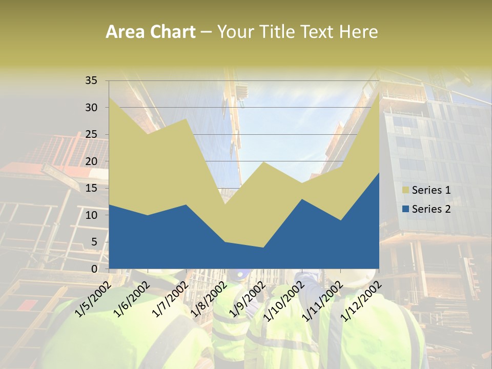 Skyscraper Steel City PowerPoint Template