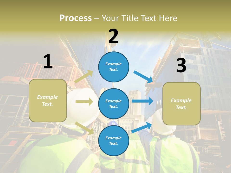 Skyscraper Steel City PowerPoint Template