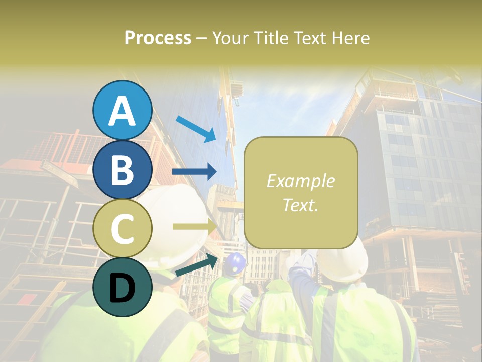 Skyscraper Steel City PowerPoint Template