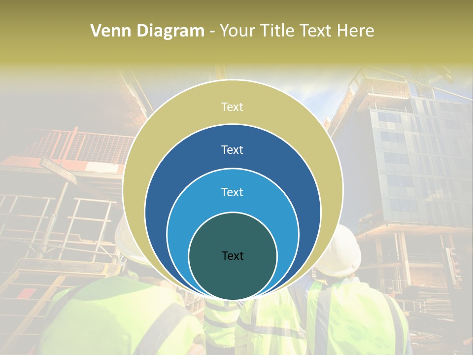 Skyscraper Steel City PowerPoint Template