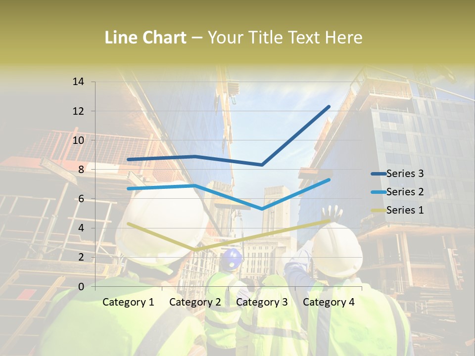 Skyscraper Steel City PowerPoint Template