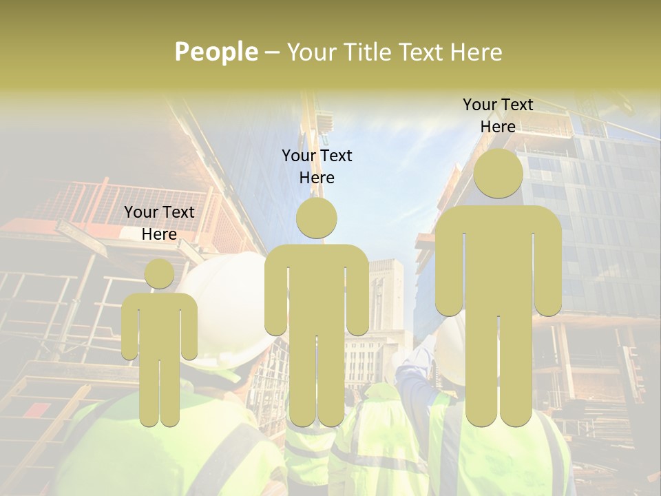 Skyscraper Steel City PowerPoint Template