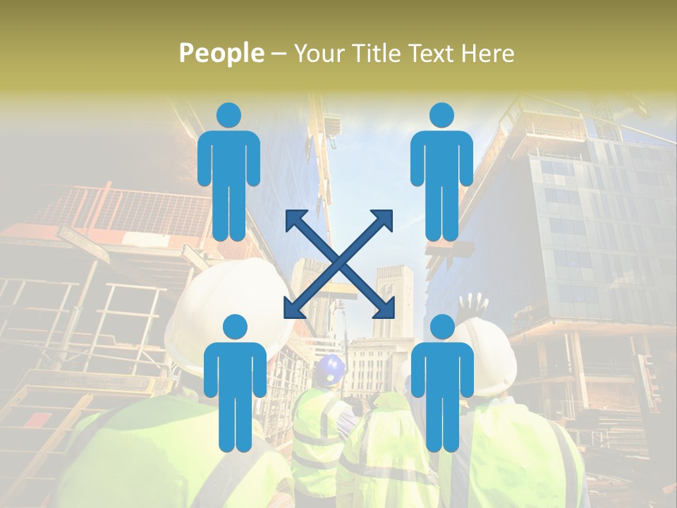 Skyscraper Steel City PowerPoint Template