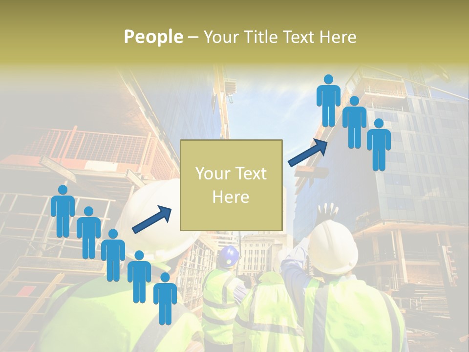 Skyscraper Steel City PowerPoint Template