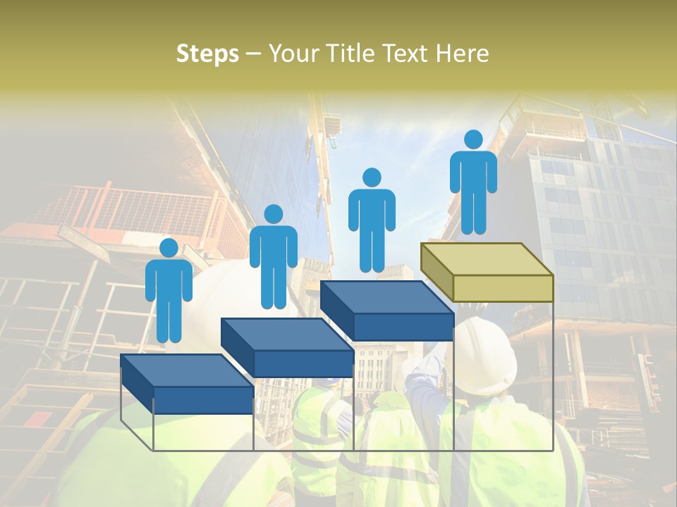 Skyscraper Steel City PowerPoint Template