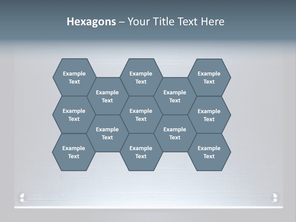 Simplicity Iron Fastening PowerPoint Template