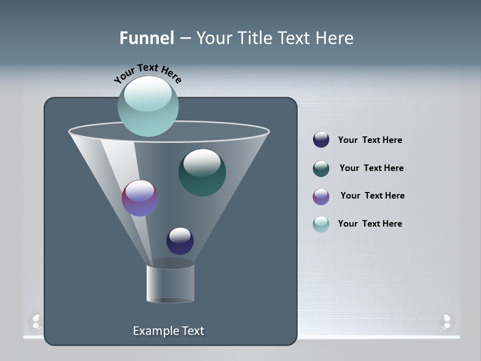 Simplicity Iron Fastening PowerPoint Template