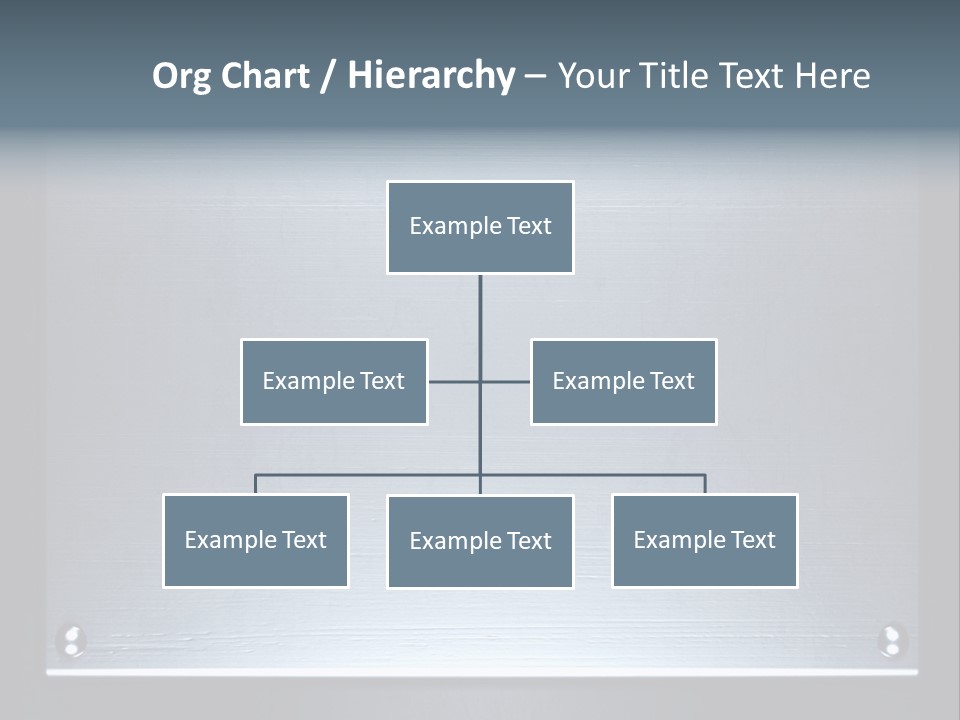 Simplicity Iron Fastening PowerPoint Template