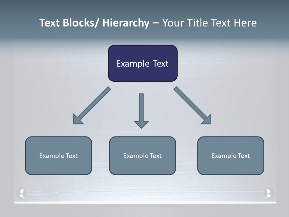Simplicity Iron Fastening PowerPoint Template
