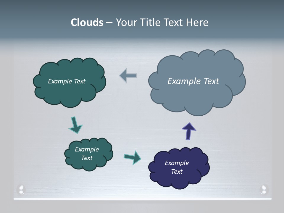 Simplicity Iron Fastening PowerPoint Template