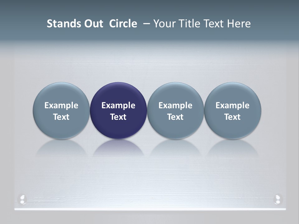 Simplicity Iron Fastening PowerPoint Template