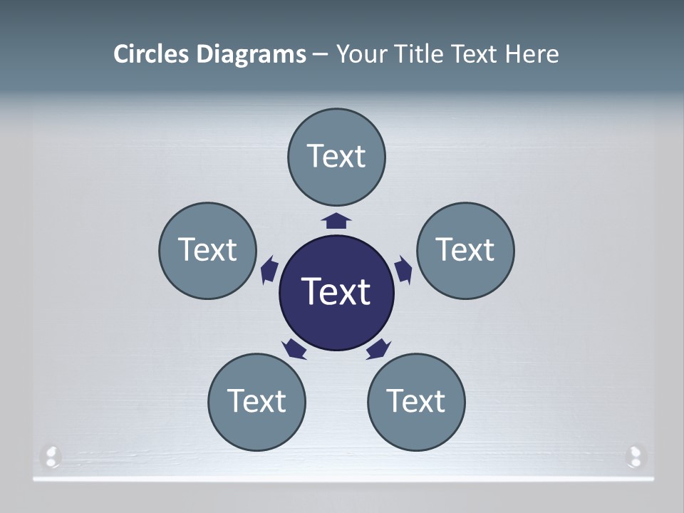 Simplicity Iron Fastening PowerPoint Template