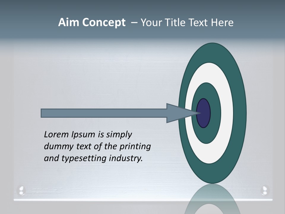 Simplicity Iron Fastening PowerPoint Template