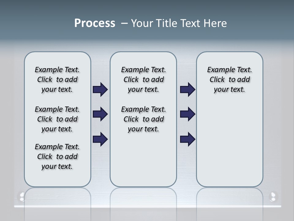 Simplicity Iron Fastening PowerPoint Template