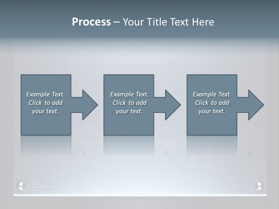 Simplicity Iron Fastening PowerPoint Template