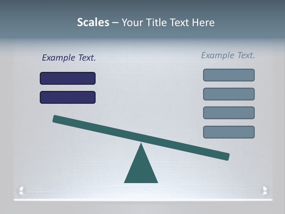 Simplicity Iron Fastening PowerPoint Template