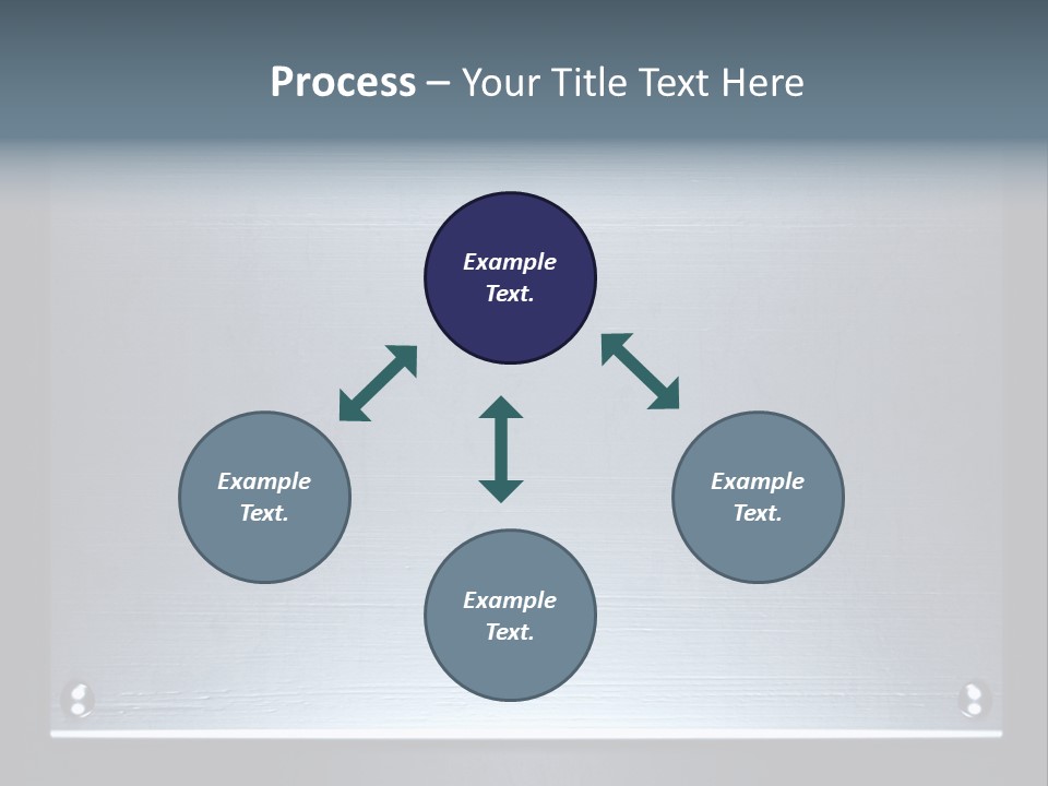 Simplicity Iron Fastening PowerPoint Template