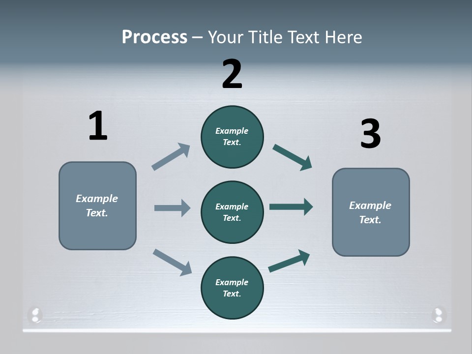 Simplicity Iron Fastening PowerPoint Template