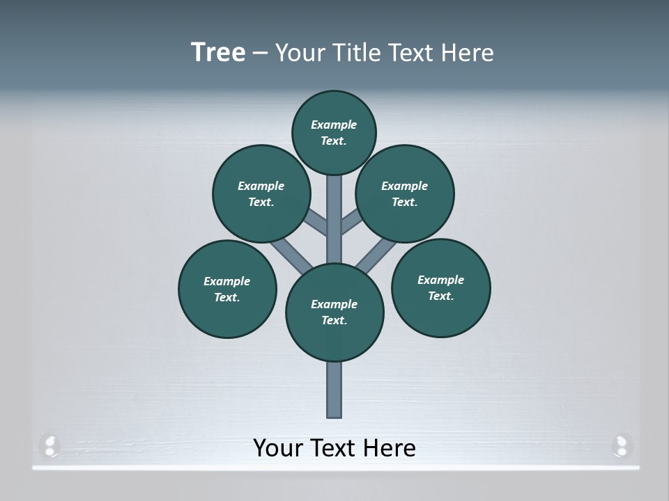 Simplicity Iron Fastening PowerPoint Template