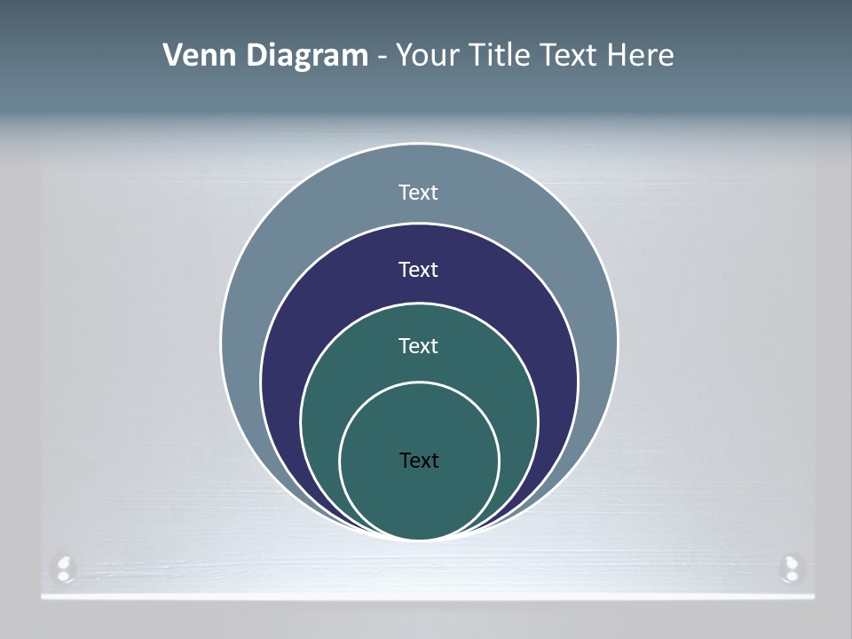 Simplicity Iron Fastening PowerPoint Template